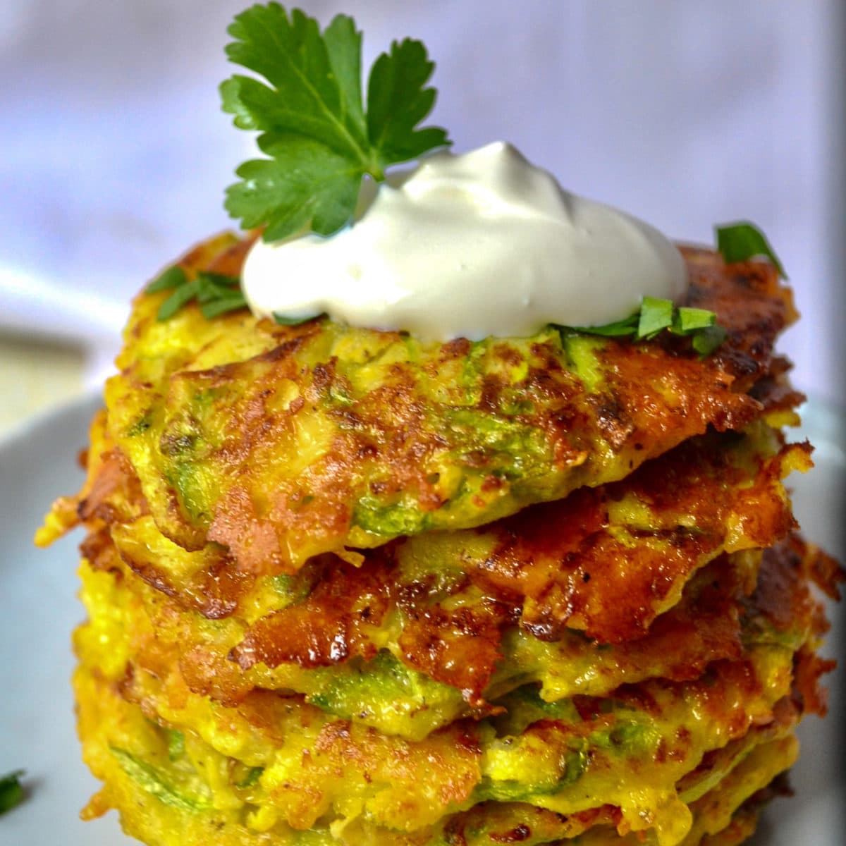 Air Fryer Zucchini Fritters 1