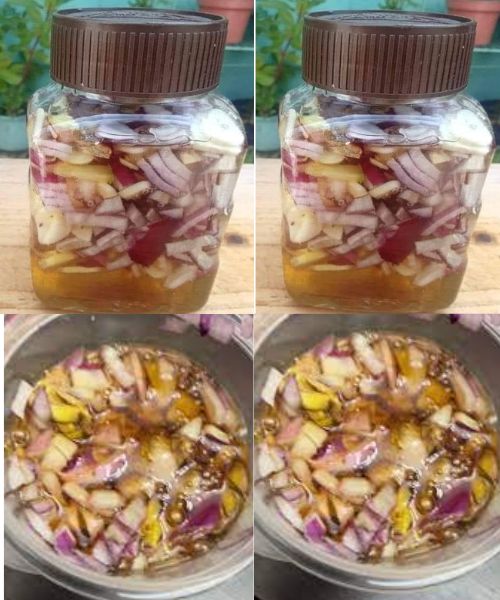 Use This Potent Mix of Honey, Lemon, Onion, Garlic, and Ginger to Naturally Improve Your Health 1