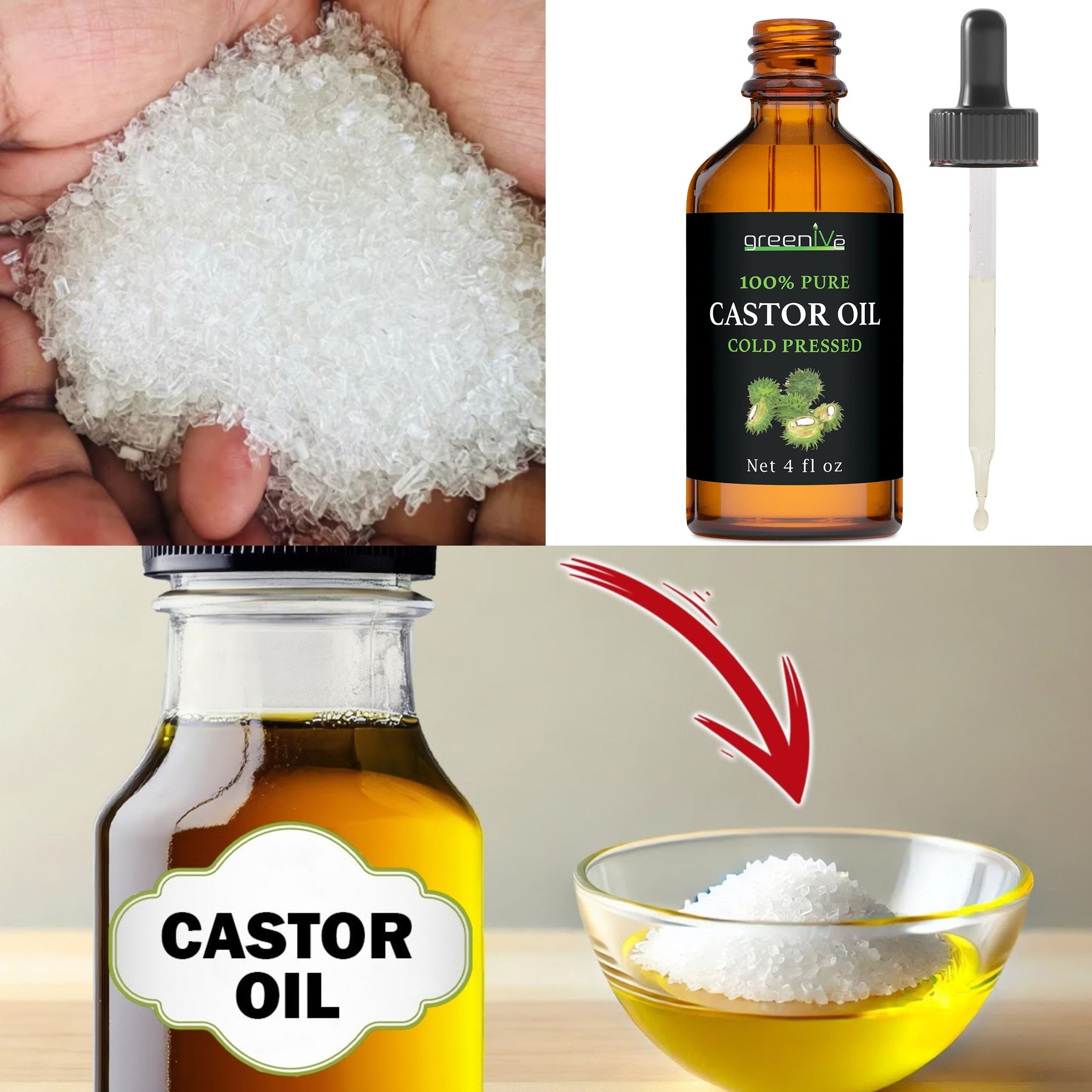 Benefits of Castor Oil and Epsom Salt Combined 1