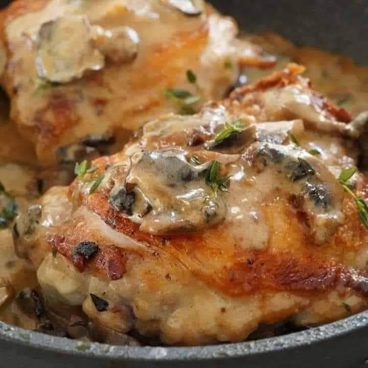 Creamy Mushroom Chicken Recipe 1