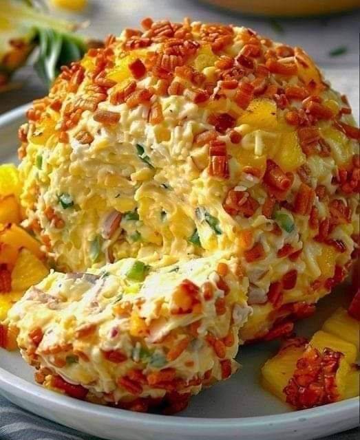 Heavenly Pineapple Cheeseball 1
