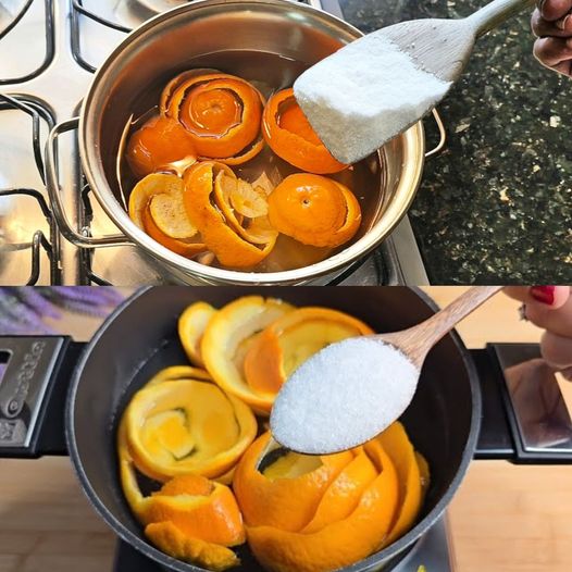 You won't need to buy this at the store anymore if you simply boil orange peel with salt. 1