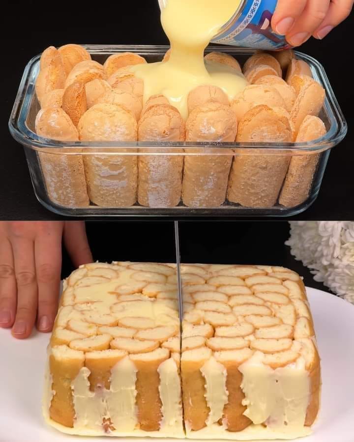 No-Bake Banana Chocolate Cake 1 No-Bake Banana Chocolate Cake