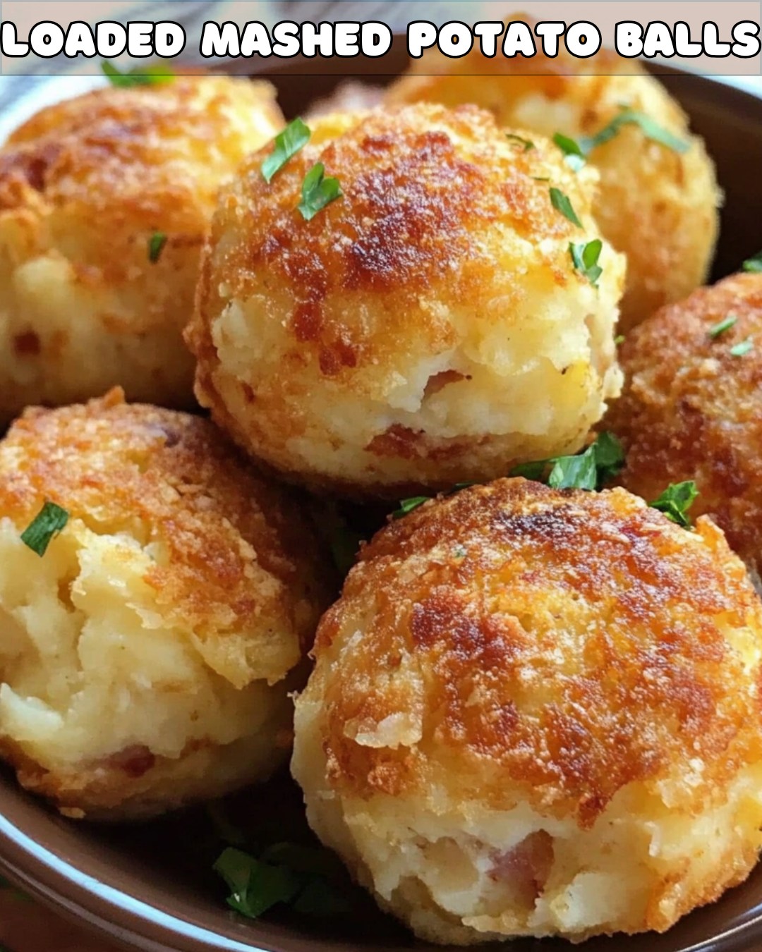 Loaded Mashed Potato Balls 1