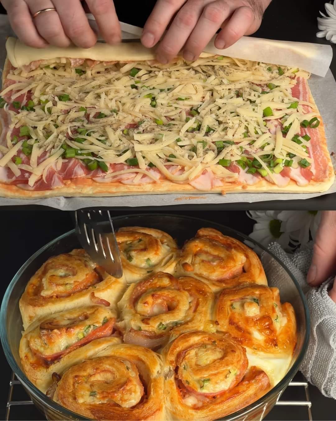 Cheesy Bacon Puff Pastry Bake 8 Cheesy Bacon Puff Pastry Bake