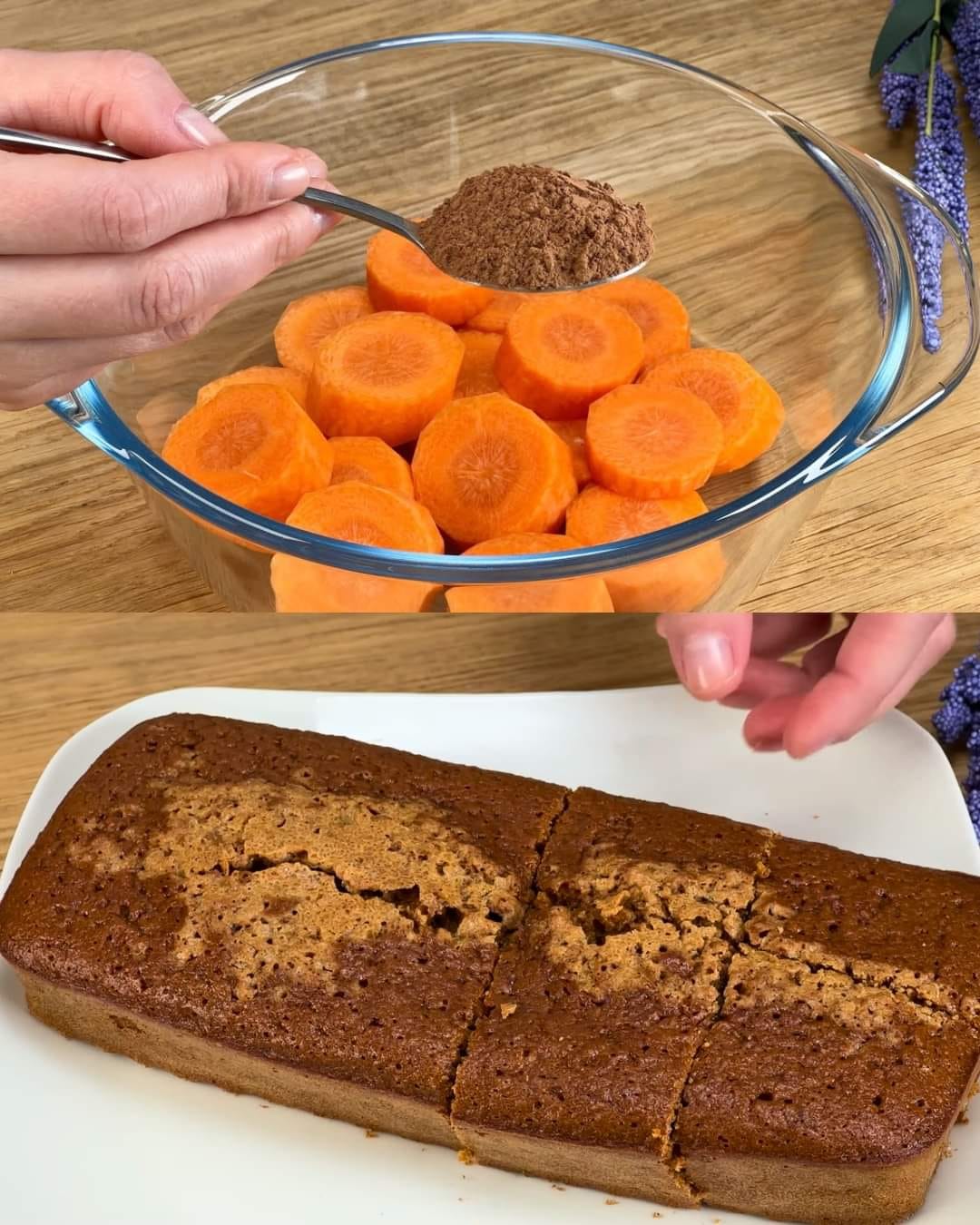 Moist Carrot Chocolate Loaf Cake Recipe 1 Moist Carrot Chocolate Loaf Cake Recipe
