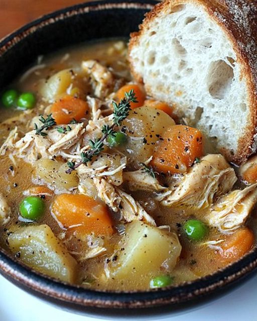 Hearty Chicken and Vegetable Stew 1