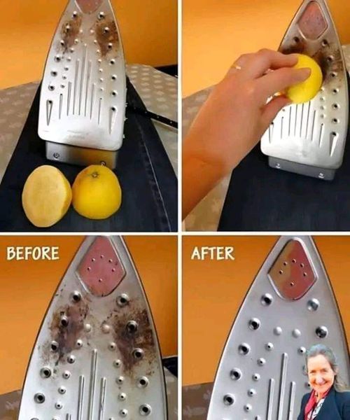 Natural Steam Iron Cleaning 1