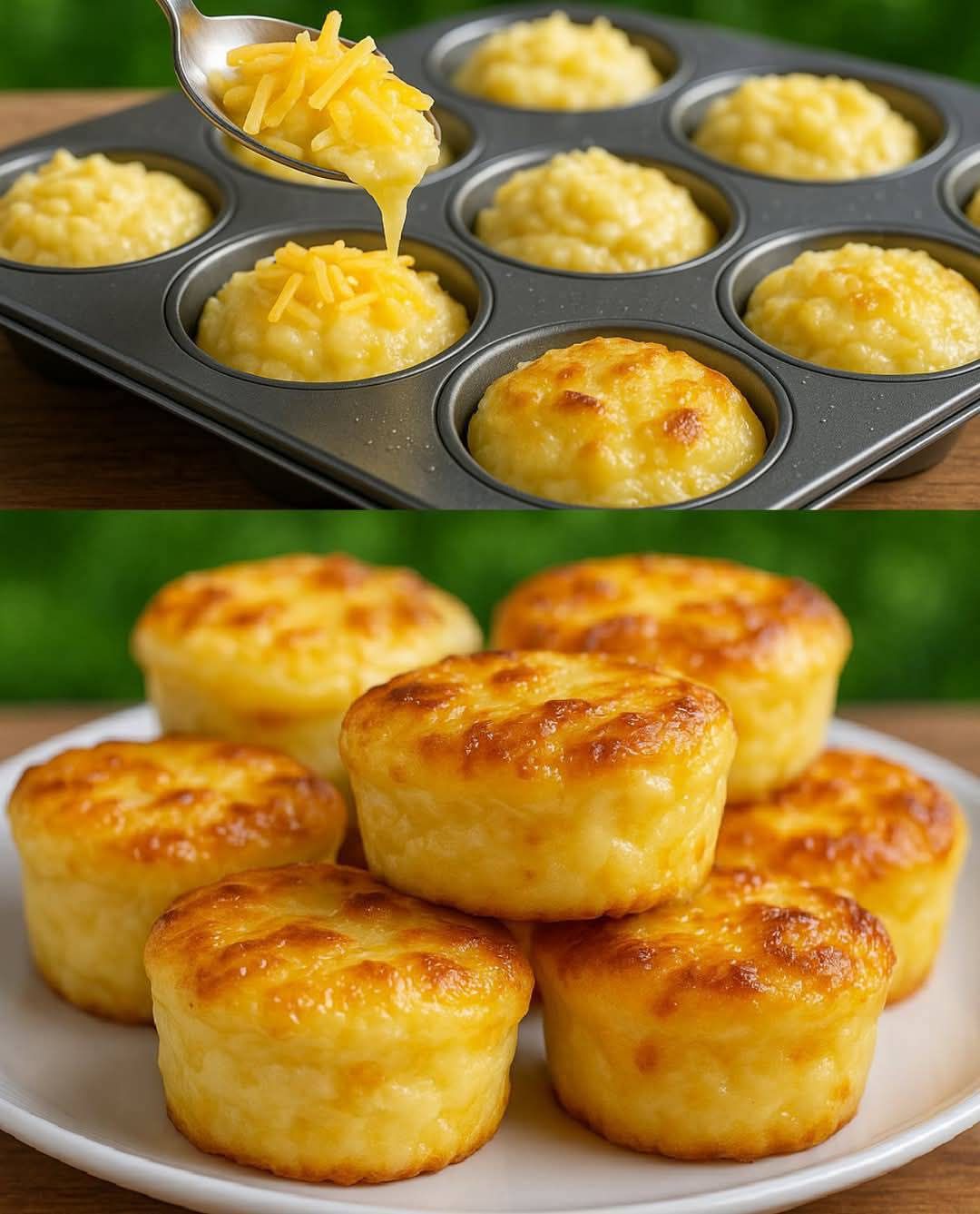 Cheesy Mashed Potato Puffs 1