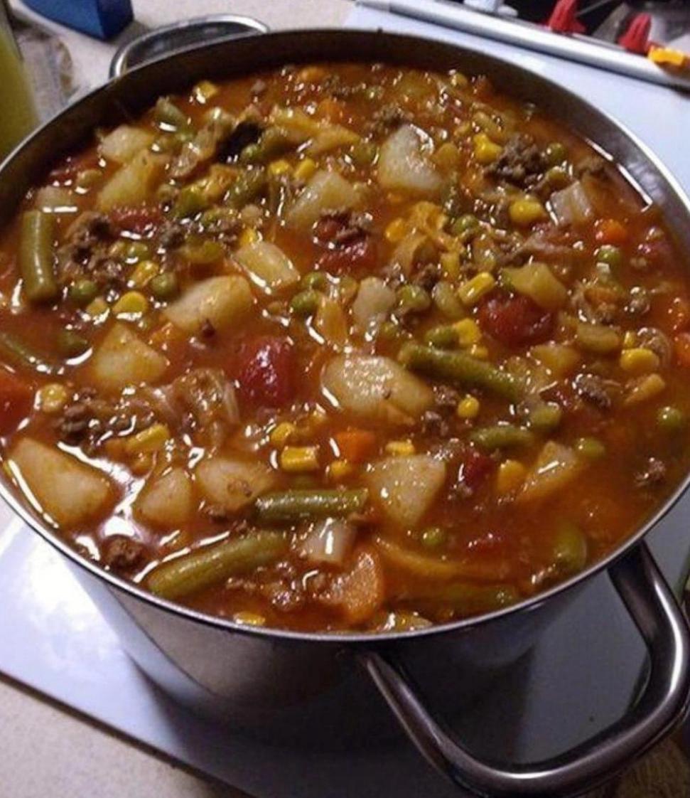 Beef Vegetable Soup  1