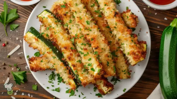 Healthy Air Fryer Zucchini Fries 9