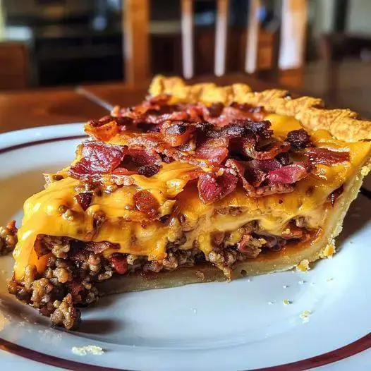 Carnivore Cheeseburger Pie 1