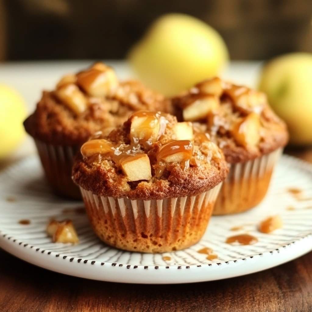 Luscious Caramel Apple Muffins 1