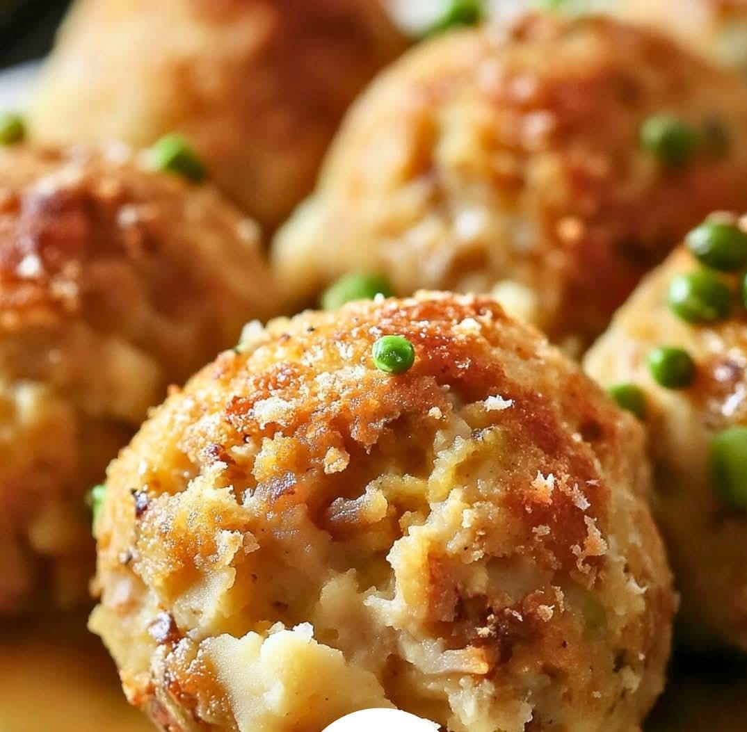 Stuffing Balls with Turkey 1