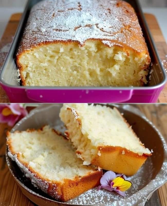 Grandmas Vanilla Pudding Cake 3