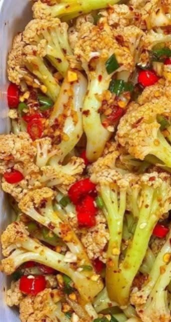 Spicy Cauliflower Stir Fry 1