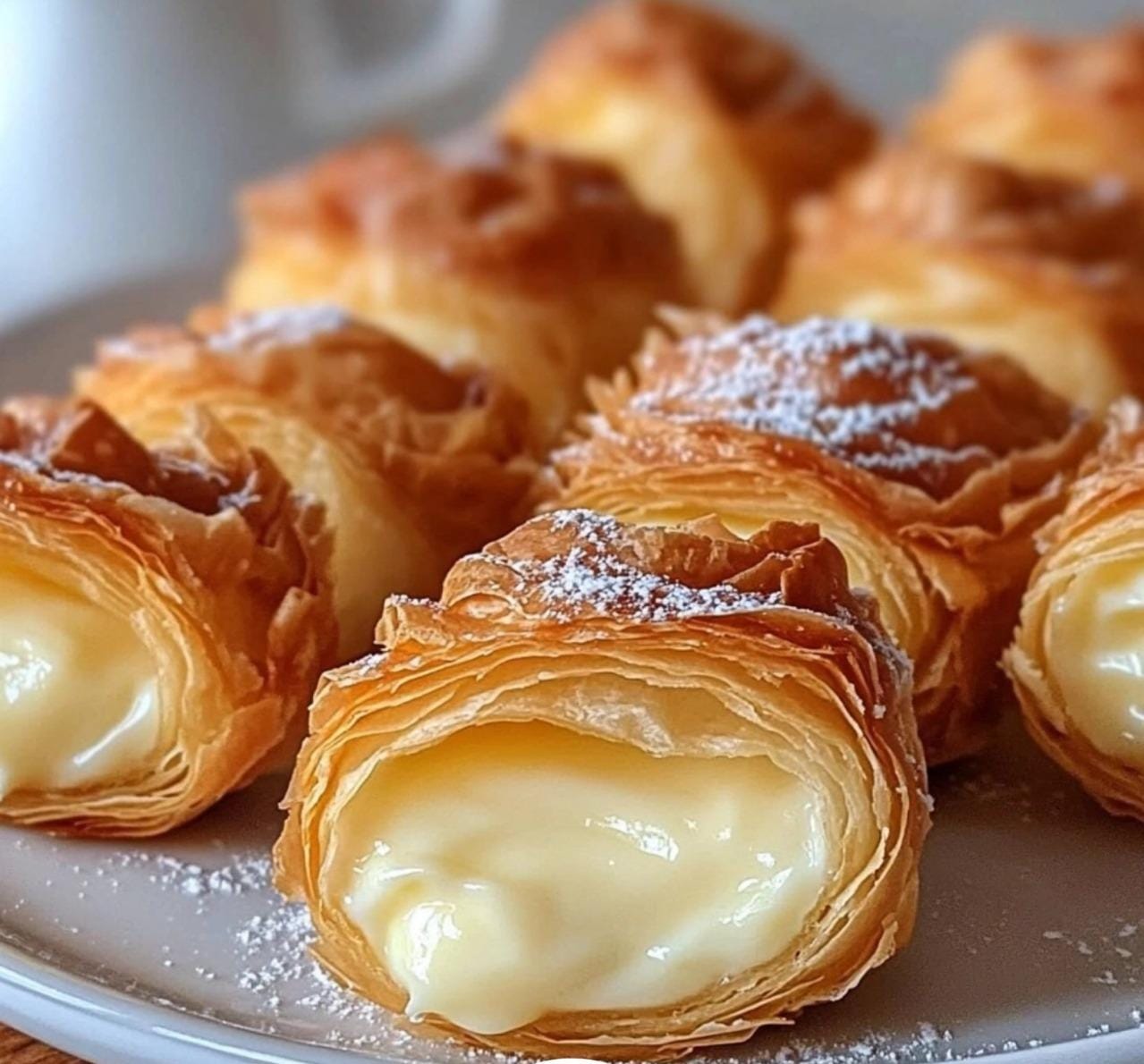 Custard Cannoncini with Vanilla 1