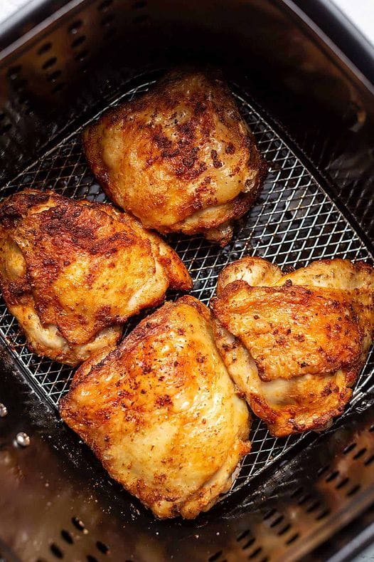 Air Fryer Chicken Thighs - Super Crispy 1