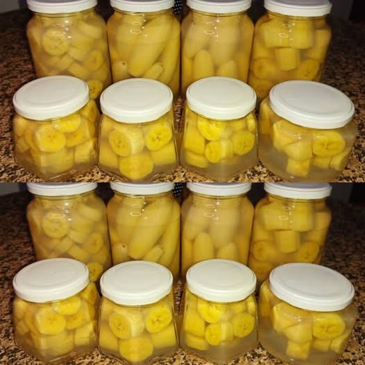 Simple Homemade Banana Preserve No Sugar Added 1