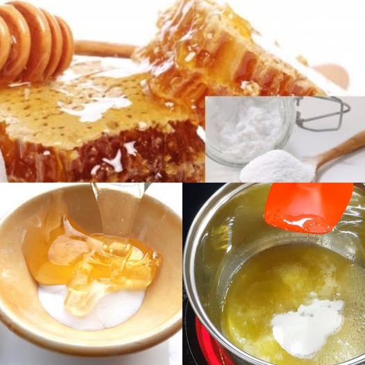 Baking Honey and Soda as a Curative 1