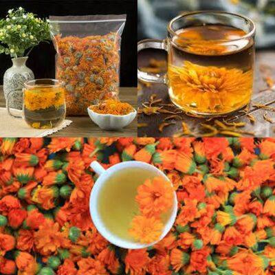 Marigolds Tea Therapeutic Benefits How To Make Dry Marigolds 1