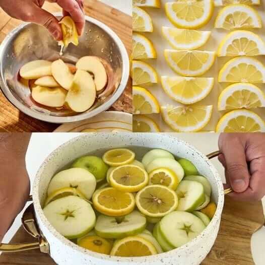 Apple & Lemon Refreshing Drink 1