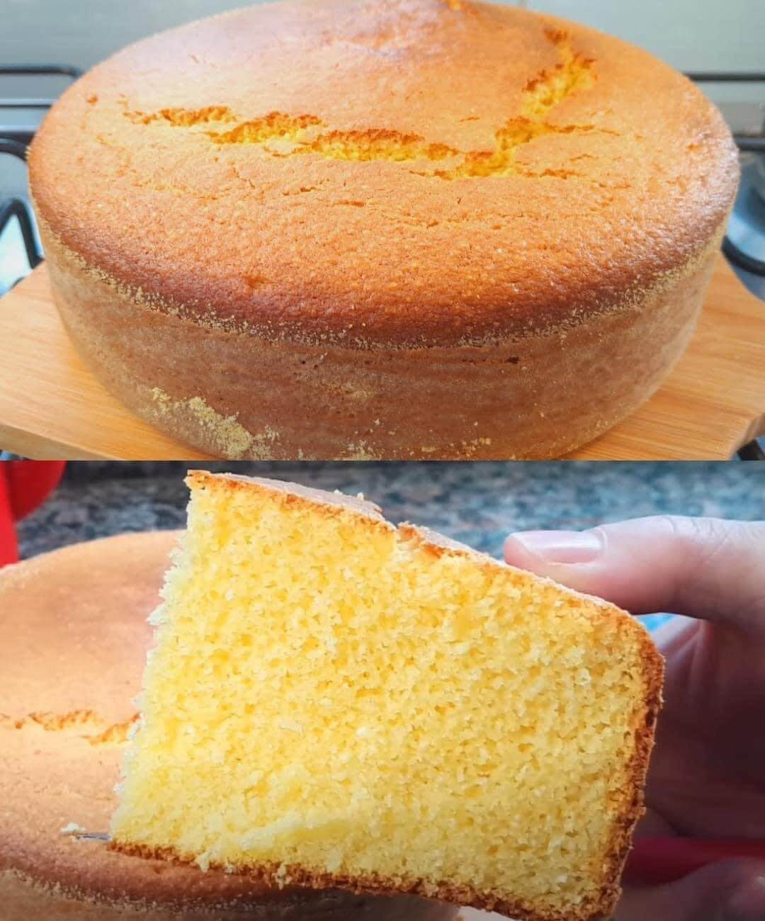 Making corn cake without using wheat flour 1