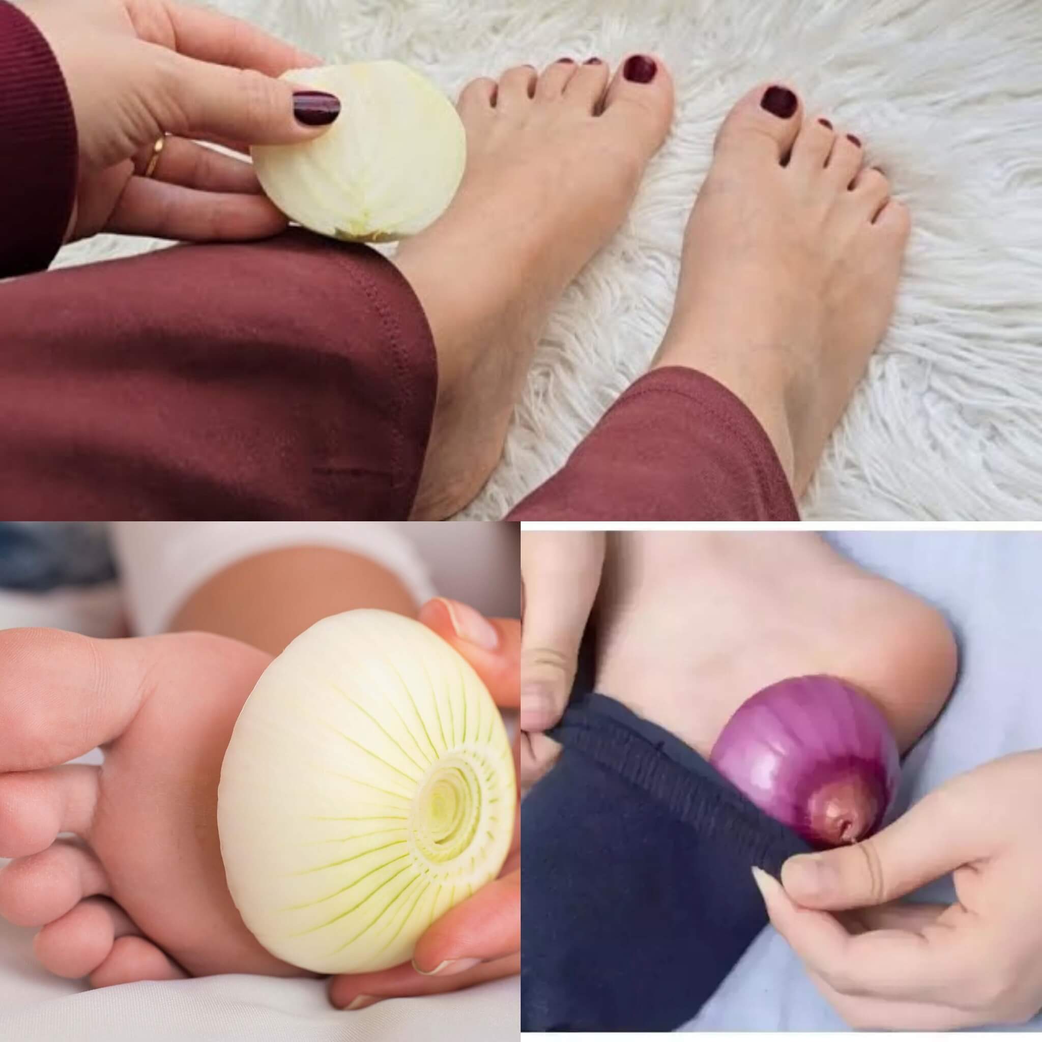 Try the Unexpected Health Benefits of Onions on Your Feet 1