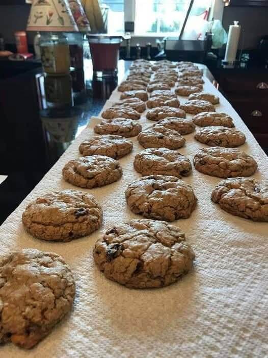 Oatmeal Raisin Cookies 1