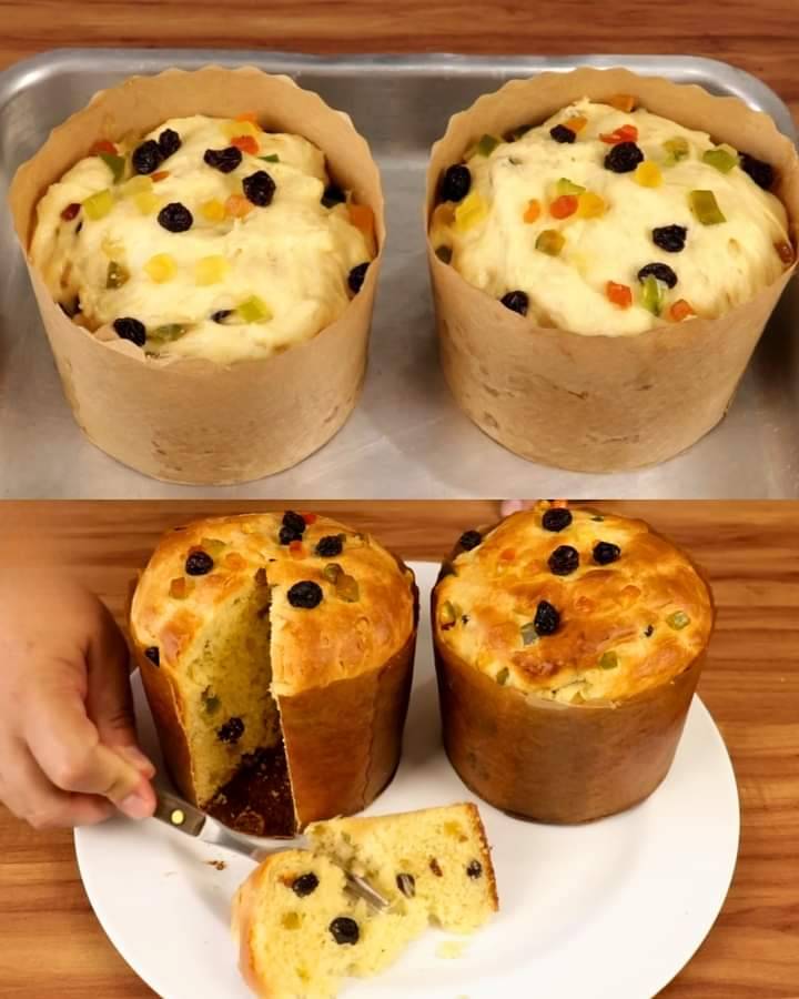 Classic Homemade Panettone 1 Classic Homemade Panettone