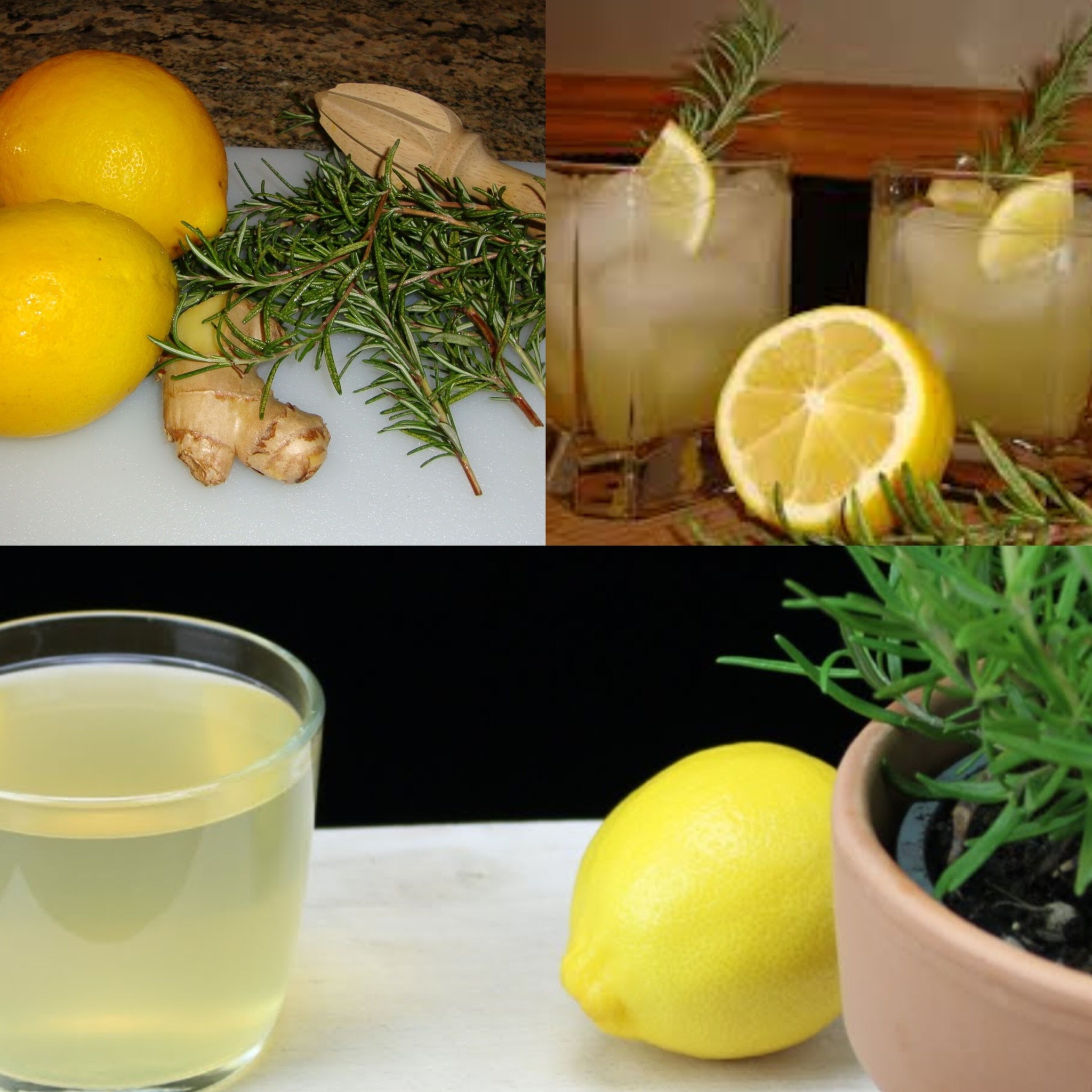 The Best Natural Lung Clearing Solution: Lemon, Ginger, and Rosemary 1