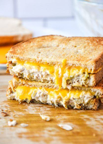 Air Fryer Tuna Melt 1