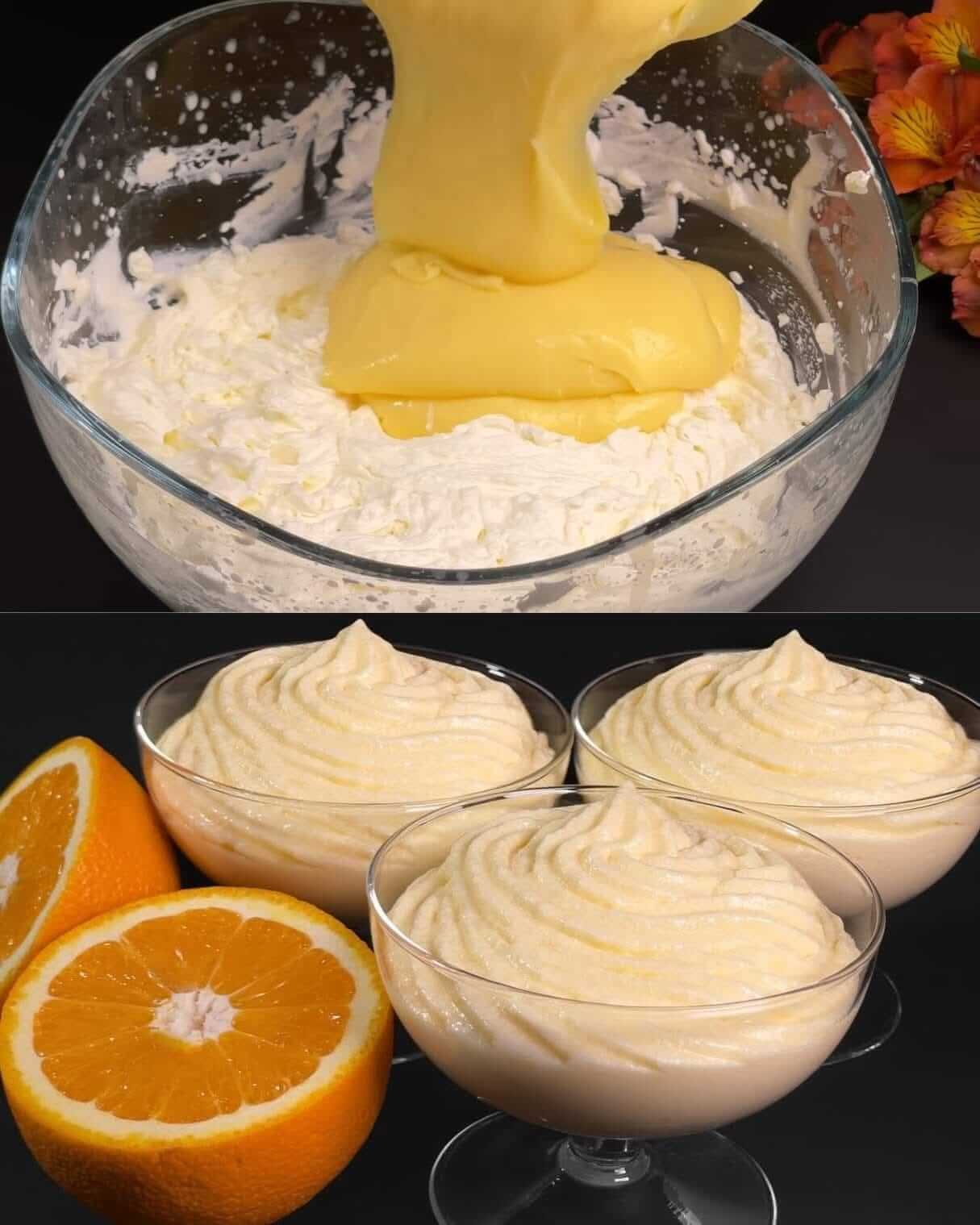 Orange Mascarpone Custard 1 Orange Mascarpone Custard