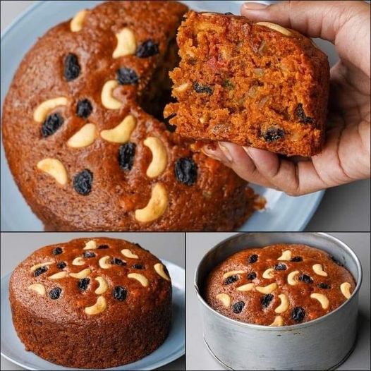 Eggless Christmas fruit cake recipe 1 Eggless Christmas fruit cake recipe