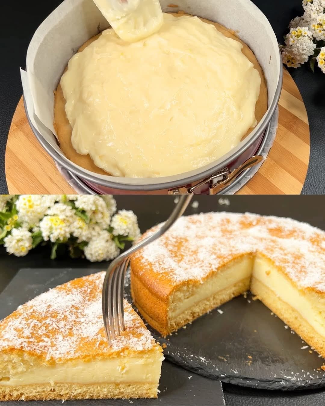 Lemon Custard Cake