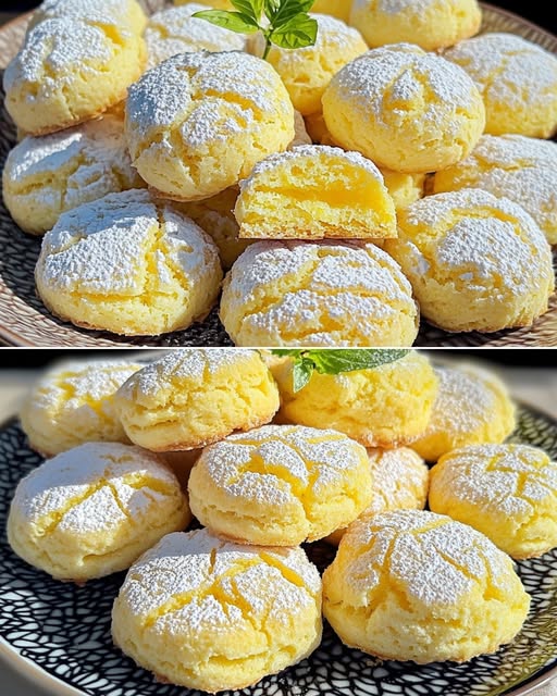 Melt-in-Your-Mouth Lemon Crinkle Cookies 5 Melt-in-Your-Mouth Lemon Crinkle Cookies