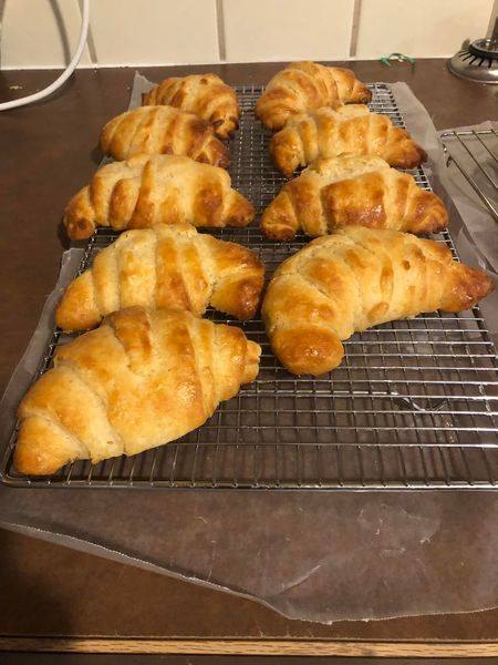 Gluten free croissants 1 Gluten free croissants