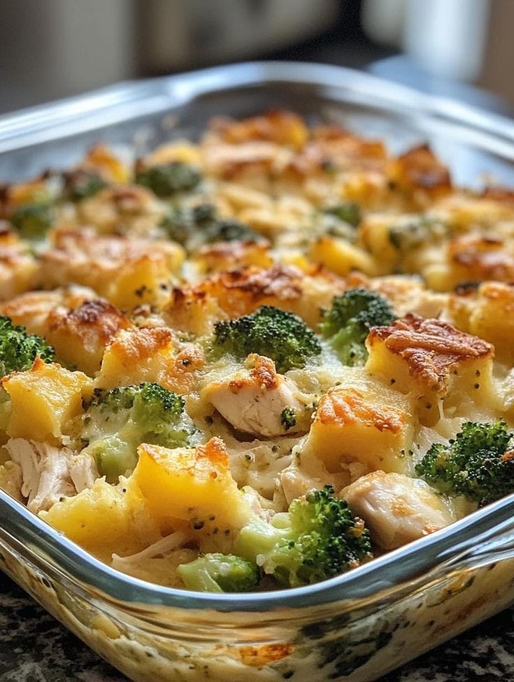 Loaded Broccoli Potato Pan 1