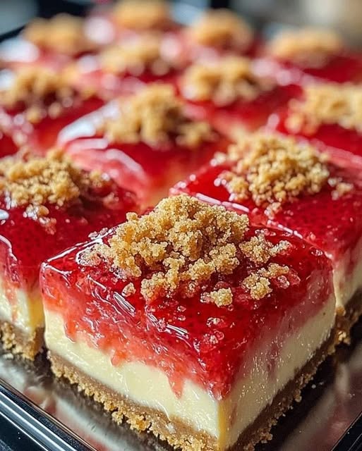 Strawberry Cheesecake Bars 1