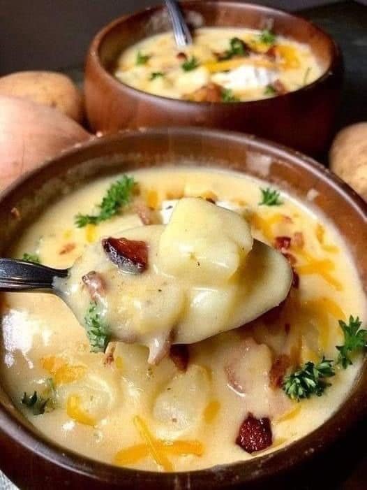 creamy potato soup 1