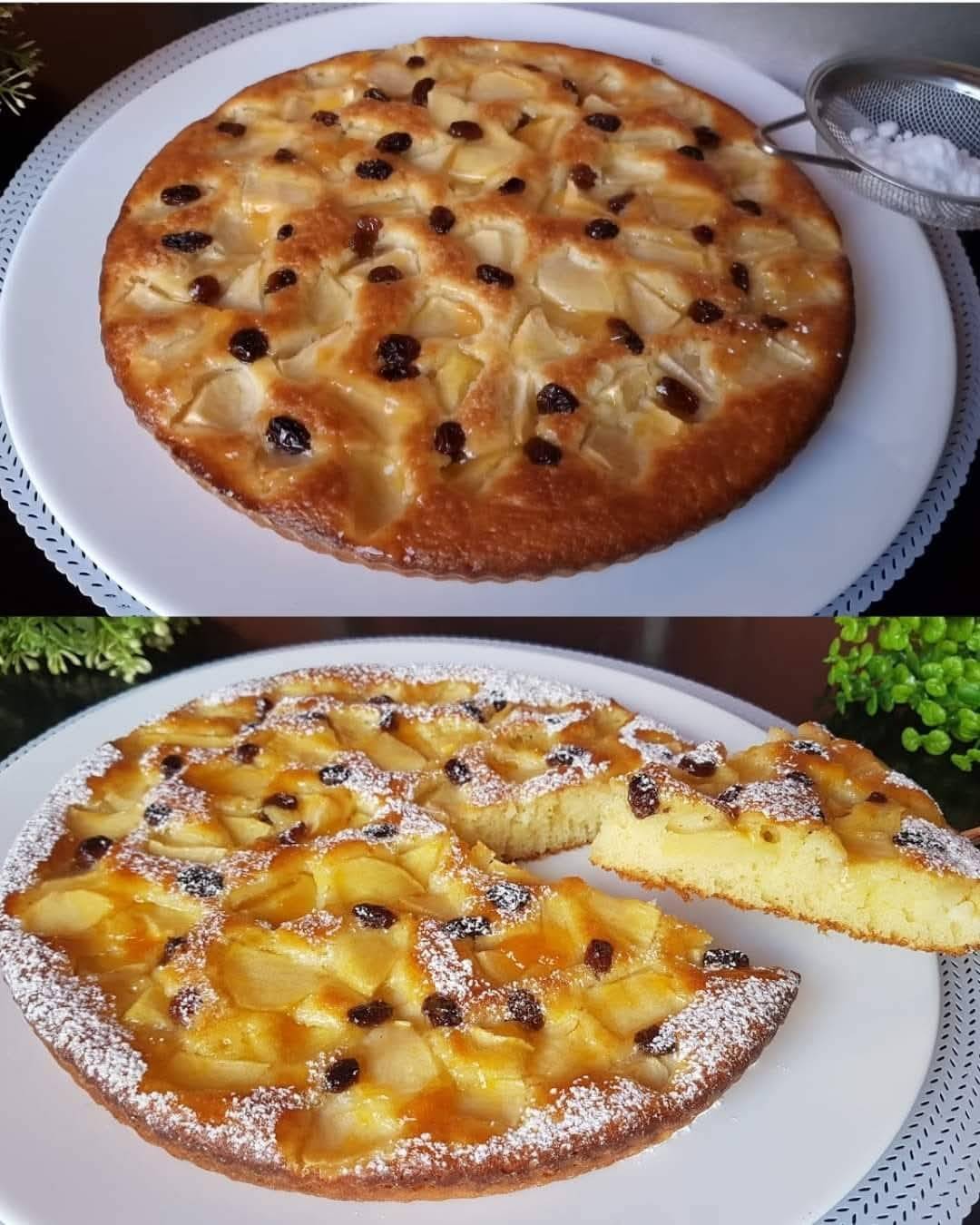 Lemon Yogurt Apple Cake 7 Lemon Yogurt Apple Cake
