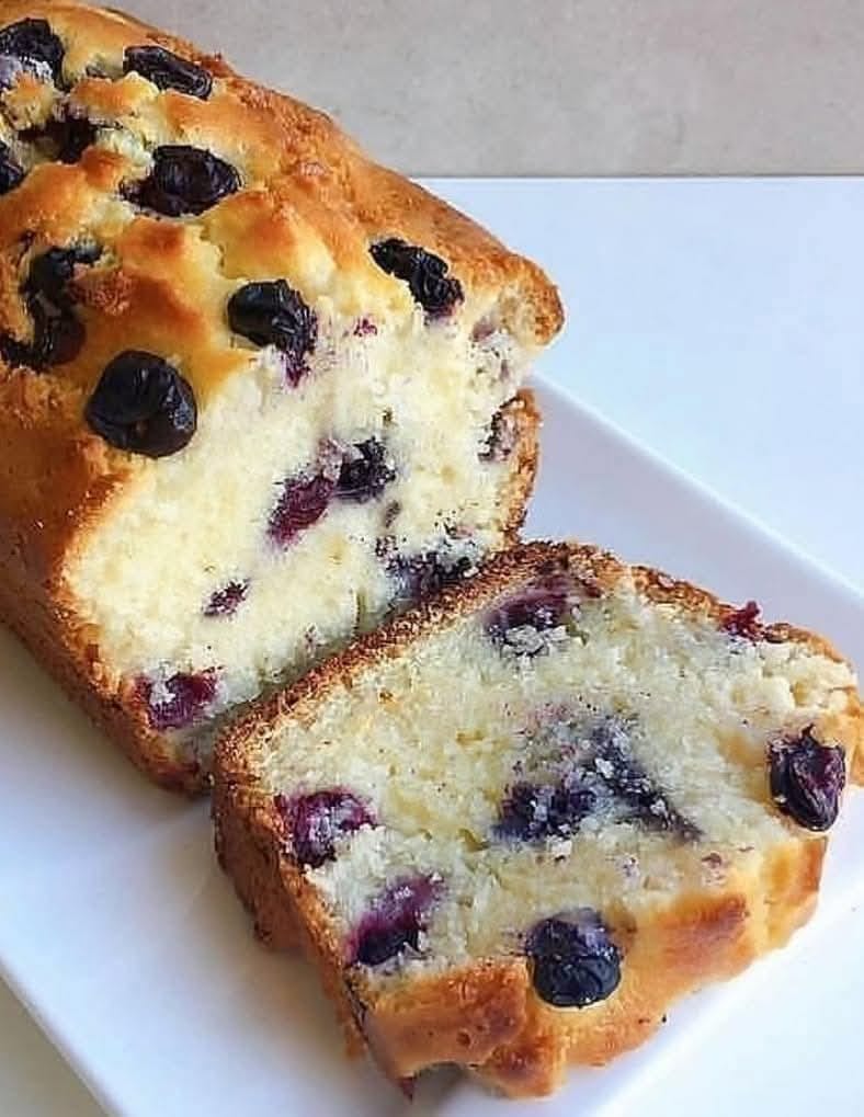 Blueberry Lemon Loaf 8 Blueberry Lemon Loaf