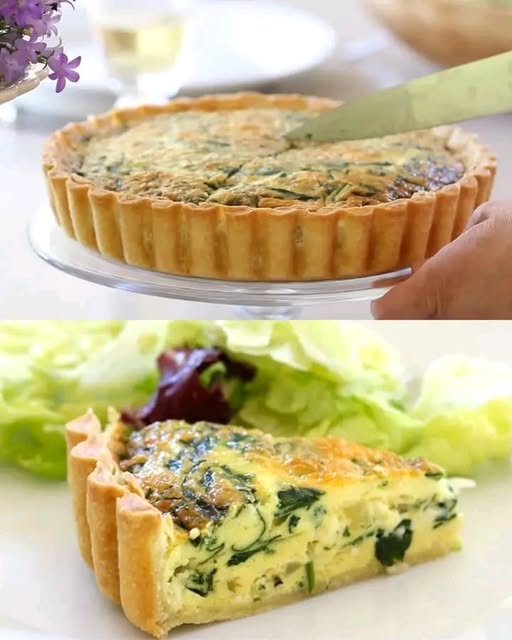 Spinach Quiche Recipe 1