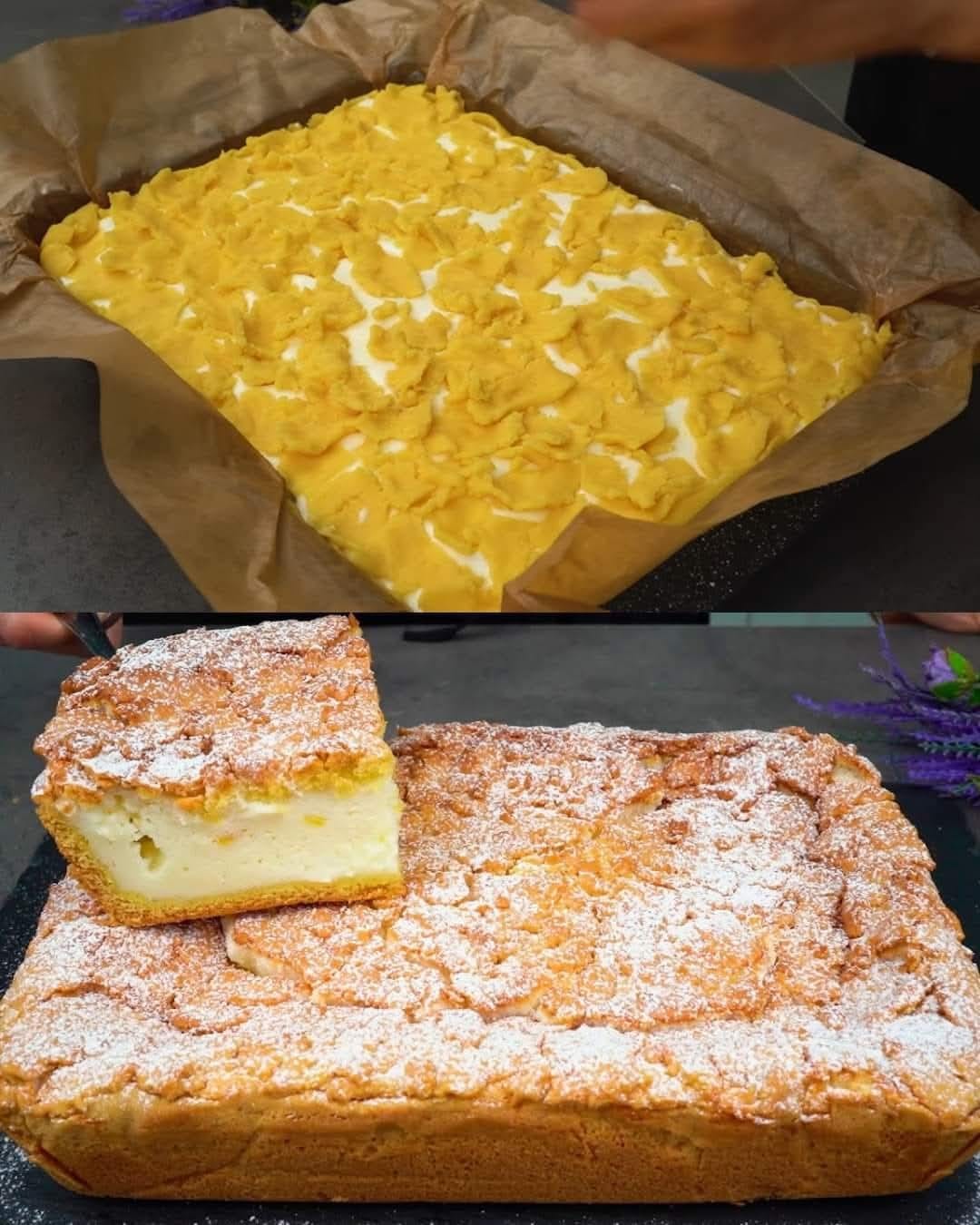 Airy Peach Yogurt Cake 1 Airy Peach Yogurt Cake