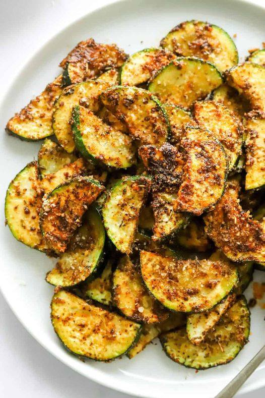 Zucchini in the air fryer 1
