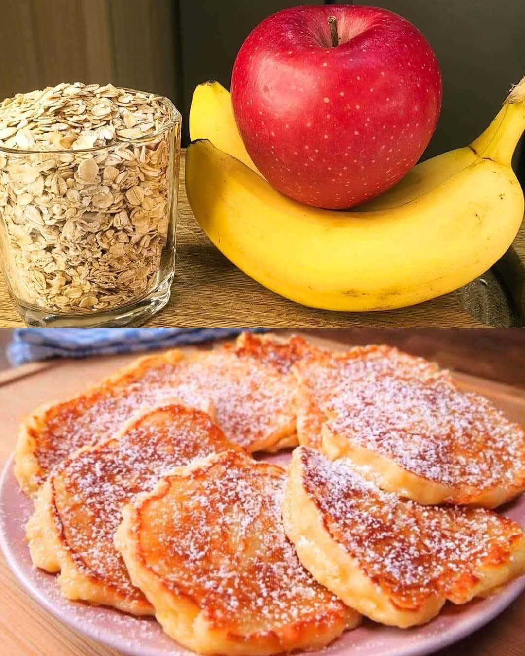 Healthy and Delicious Banana Oatmeal Pancakes 3 Healthy and Delicious Banana Oatmeal Pancakes