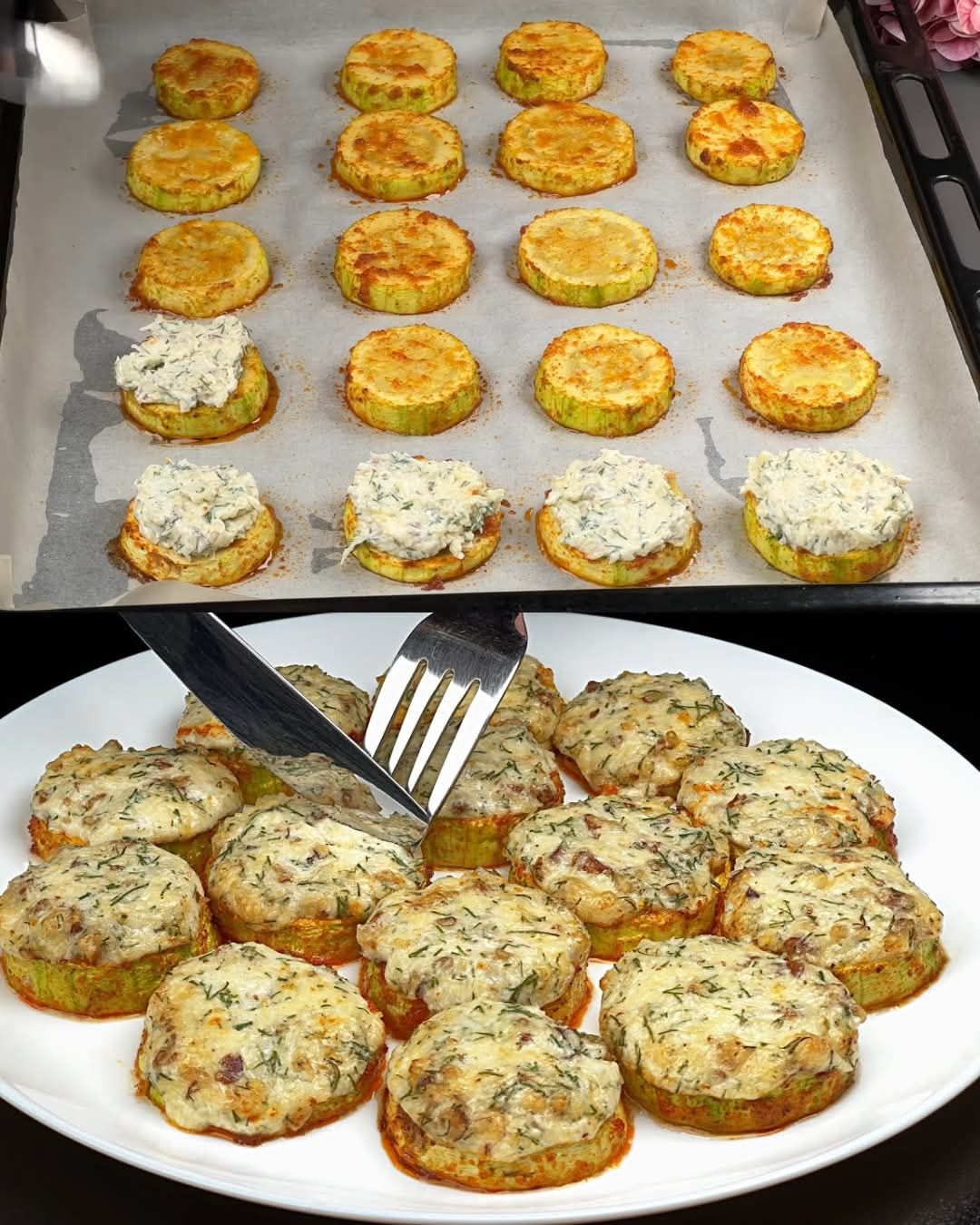 Baked Zucchini with Cheese, Walnuts, and Dill 1 Baked Zucchini with Cheese, Walnuts, and Dill