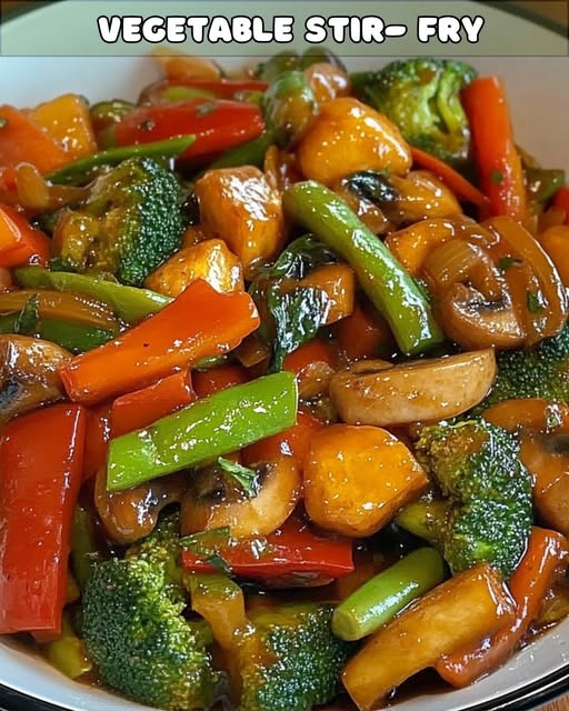 Colorful Vegetable Stir Fry 1