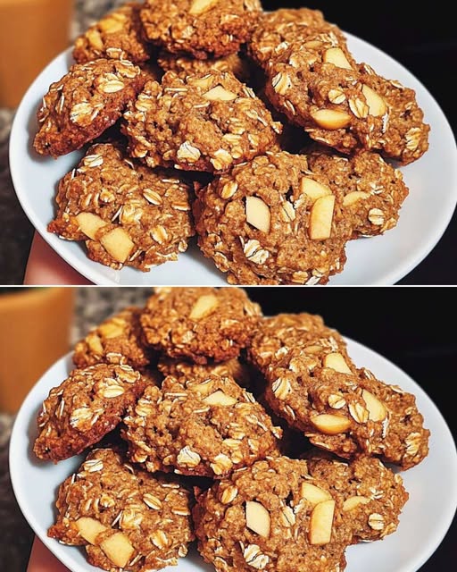 Diet Oatmeal Apple Cookies 1 Diet Oatmeal Apple Cookies