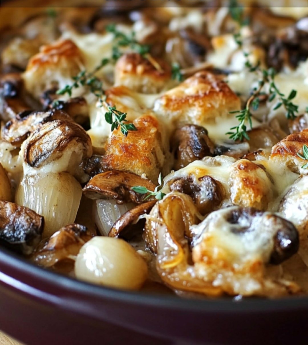 French Onion Mushroom Casserole 1